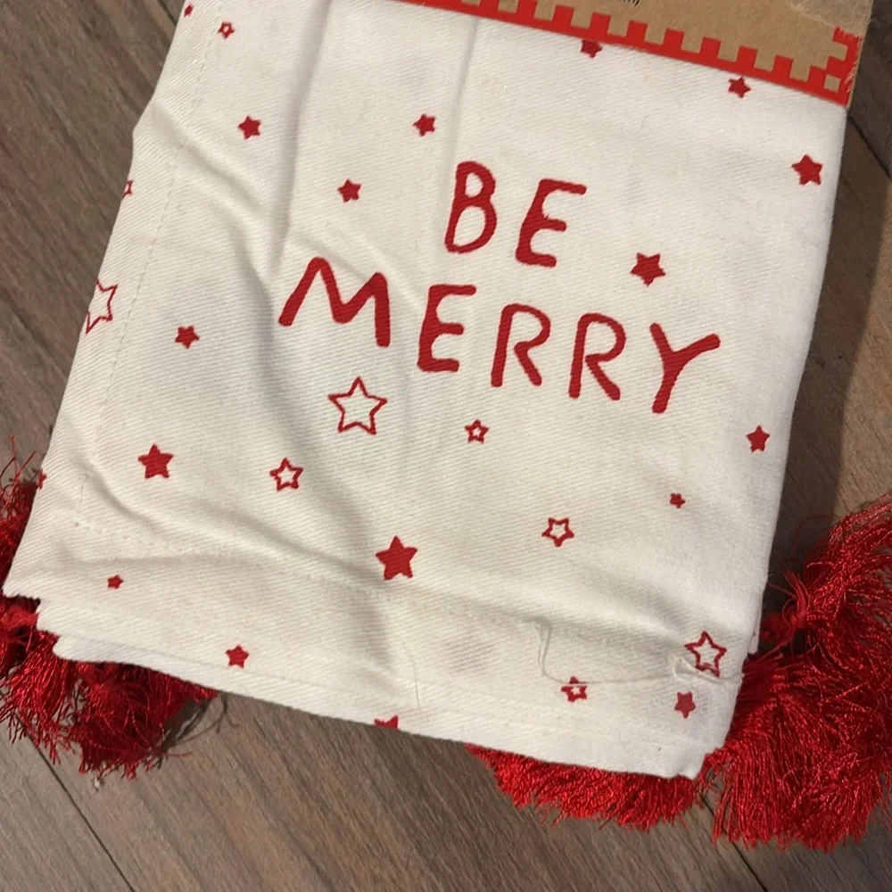 4 Christmas Cotton napkins